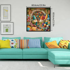 Knit Gnomes Jigsaw Puzzle 1000 Pieces