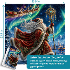 Arctic Christmas Jigsaw Puzzle 1000 Pieces