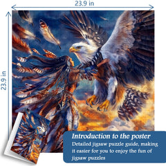 Eagle Spirit Embrace Puzzle 1000 pièces 1000 pièces