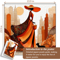 Orange Time Jigsaw Puzzle 1000 Pieces