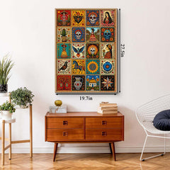Mexican Folk Art Collection Jigsaw Puzzle 1000 Pieces