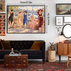 Parisian Flappers Jigsaw Puzzle 1000 Pieces