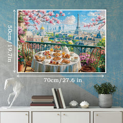 Frühstück in Paris Puzzle 1000 Teile