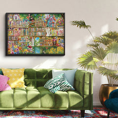 Puzzles en bois de jardin de rêve 1000 pièces