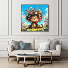 Puzzle Whimsy Blossom Monkey 1000 pezzi