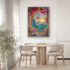 Flowers Cave Entrance Jigsaw Puzzle 1000 Pieces