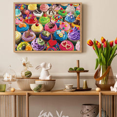 Buntes Kuchen-Puzzle 1000 Teile