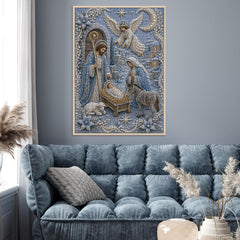 Pearl Nativity Scene Jigsaw Puzzle 1000 Pieces