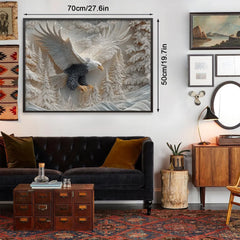 Puzzle L'Aigle Sculpté 1000 Pièces