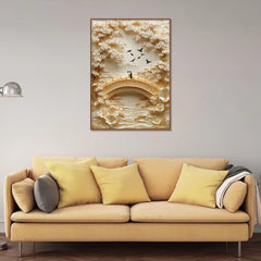 Golden Lovers Bridge Puzzle 1000 Teile