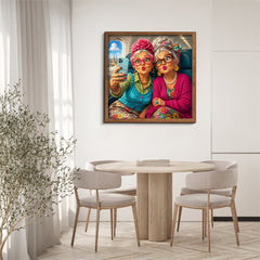 Happy Trip Selfies Jigsaw Puzzle 1000 Pieces