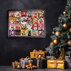 Cats de Navidad rompecabezas Puzzle 1000 piezas