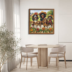 Dachshund Family Jigsaw Puzzle 1000 Pieces