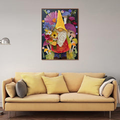 Puzzle Fiori e Gnomi 1000 Pezzi