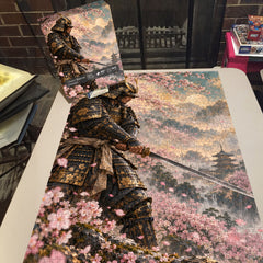 Cherry Blossom Samurai Jigsaw Puzzle 1000 Pieces
