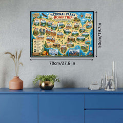 Explore National Parks Jigsaw Puzzle 1000 Pieces
