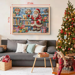 Der blühende Segenssäge Puzzle des Weihnachtsmanns 1000 Stücke