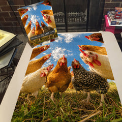 Curious Hen Crew Puzzle 1000 Teile