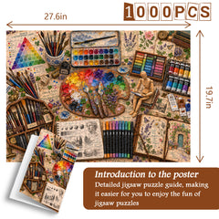 Artist’s Nook Jigsaw Puzzle 1000 Pieces