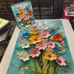 Spring Flowers Dance Jigsaw Puzzle 1000 piezas