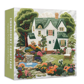 Courte de broderie Puzzle de puzzle 1000 pièces