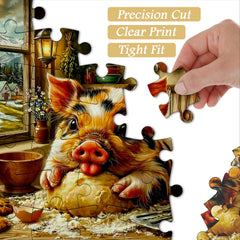 Piggy Chef Puzzle 1000 Teile