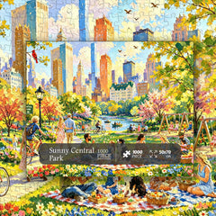 Sunny Central Park Jigsaw Puzzle 1000 Pieces