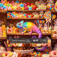Candy Chameleon Jigsaw Puzzle 1000 Pieces