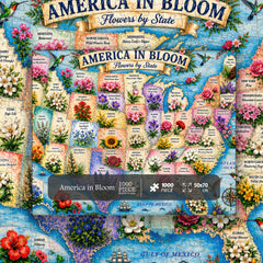 Puzzle America in Fiore 1000 Pezzi