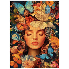 Butterfly Muse Jigsaw Puzzle 1000 Pieces