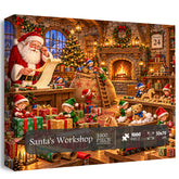 Santa's Workshop Jigsaw Puzzle 1000 Pieces