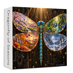 Dragonfly of Seasons Jigsaw Puzzle 1000 Pieces