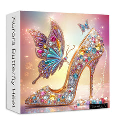 Puzzle Aurora con tacco a farfalla, 1000 pezzi
