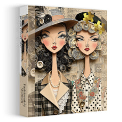 Puzzle per donne alla moda da 1000 pezzi