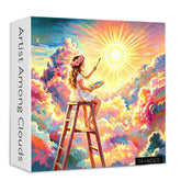 Artist Among Clouds Jigsaw Puzzle 1000 Pieces