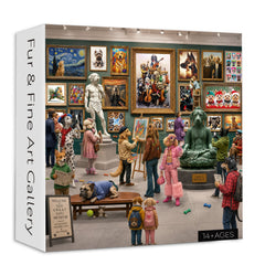 Fur & Fine Art Gallery Jigsaw Puzzle 1000 Pieces
