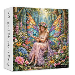 Winged Blossom Fairy Jigsaw Puzzle 1000 Pieces