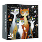Garden Muse Cats Jigsaw Puzzle 1000 Pieces