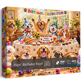 Pups' Birthday Feast Jigsaw Puzzle 1000 Pieces