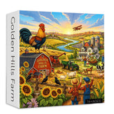 Puzzle Granja Golden Hills 1000 Piezas