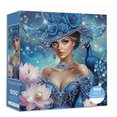 The Peacock Lady Jigsaw Puzzle 1000 Pieces