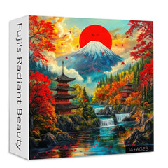 Fujis strahlende Schönheit Puzzle 1000 Teile