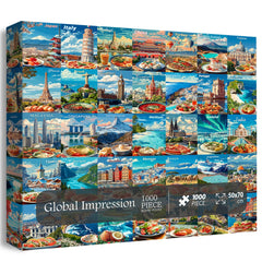 Global Impression Jigsaw Puzzle 1000 Piece