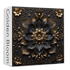 Golden Bloom Jigsaw Puzzle 1000 piezas