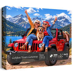 Golden Years Getaway Jigsaw Puzzle 1000 Pieces
