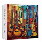 Guitare tissu puzzles 1000 pièces