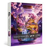 Tranquil Jar Paradise Jigsaw Puzzle 1000 Pieces