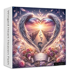 Winged Heart Heaven Path Jigsaw Puzzle 1000 Pieces