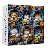 Cozy Kittens Jigsaw Puzzle 1000 Pieces