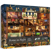 Home in Night Jigsaw Puzzle 1000 Pieces